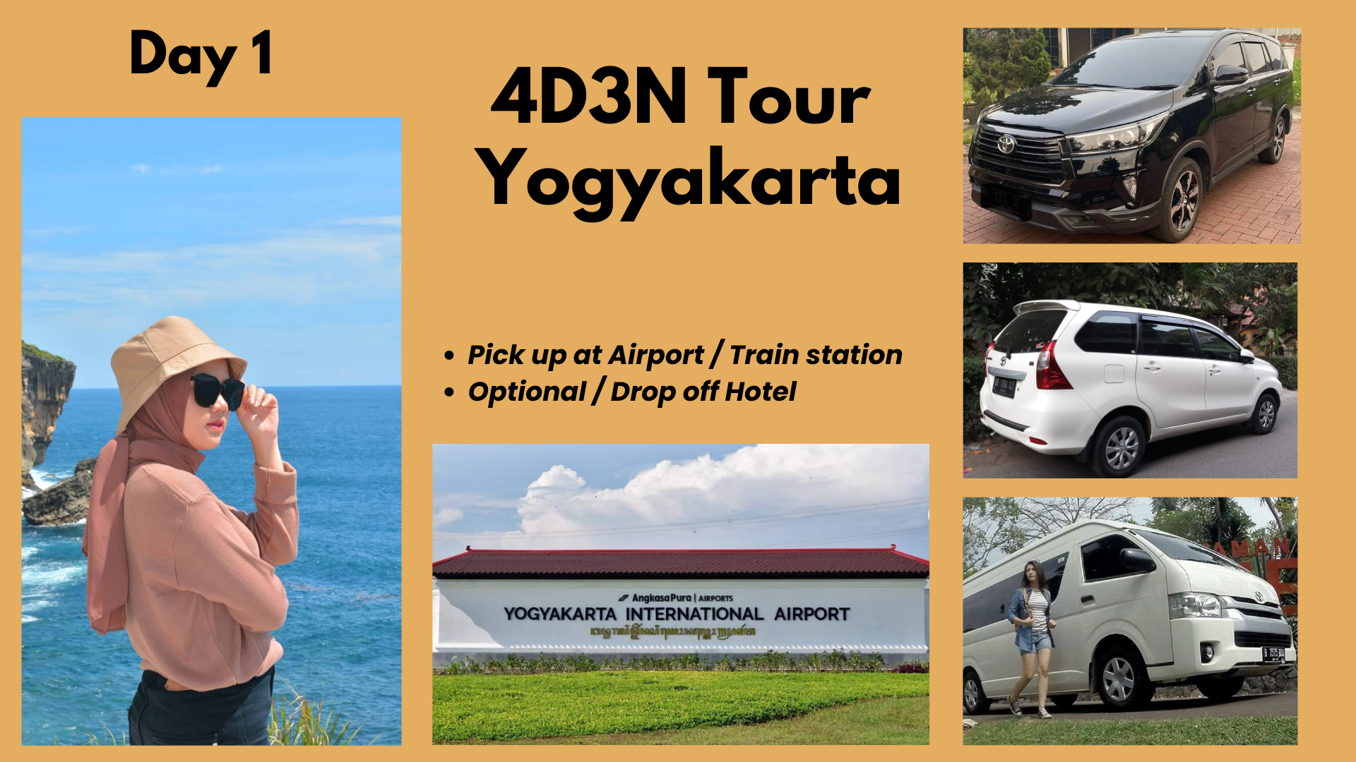 4D3N Yogyakarta tour package
